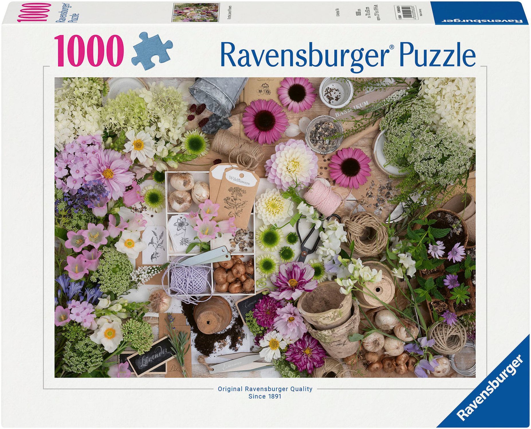 Ravensburger Puzzle Prachtvolle Blumenliebe, 1000 Puzzleteile, günstig online kaufen