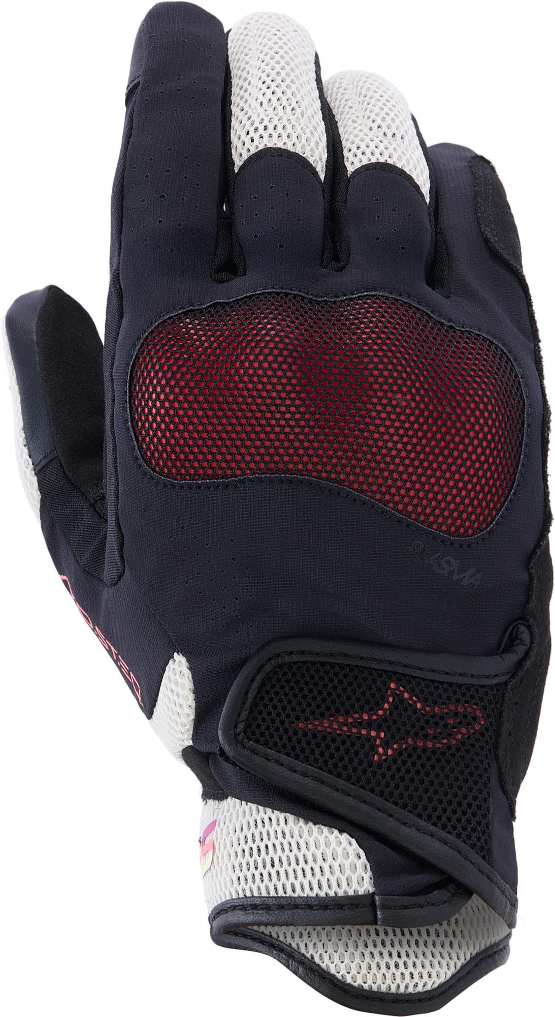 Alpinestars Motorradhandschuhe Stella Mogress Airflow Damen-Motorradhandschuhe perforiert,kurze Stulpe,Touchscreenbedienung möglich