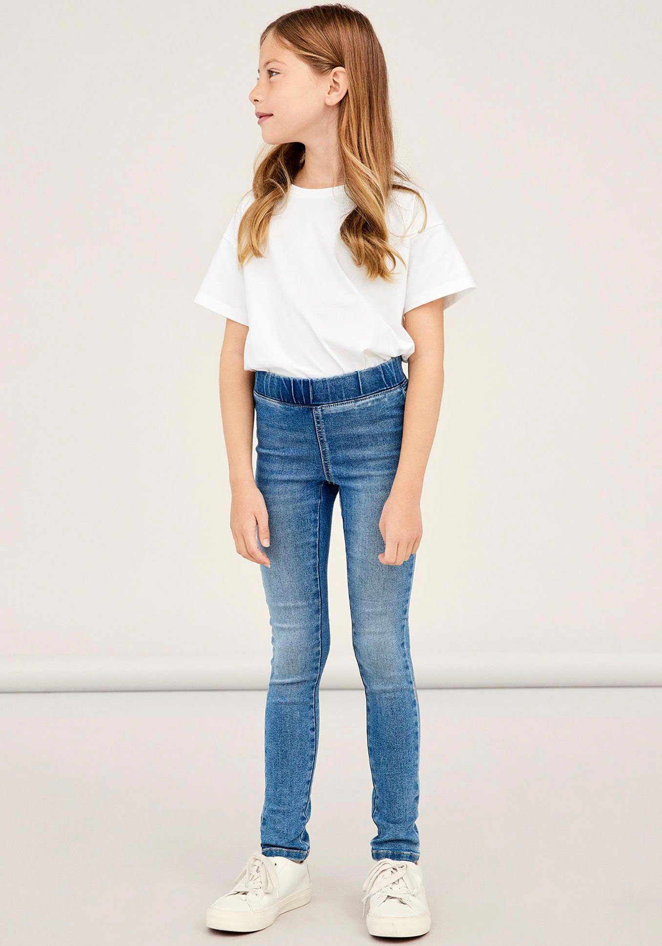 blue light Name NKFPOLLY It Jeansjeggings denim