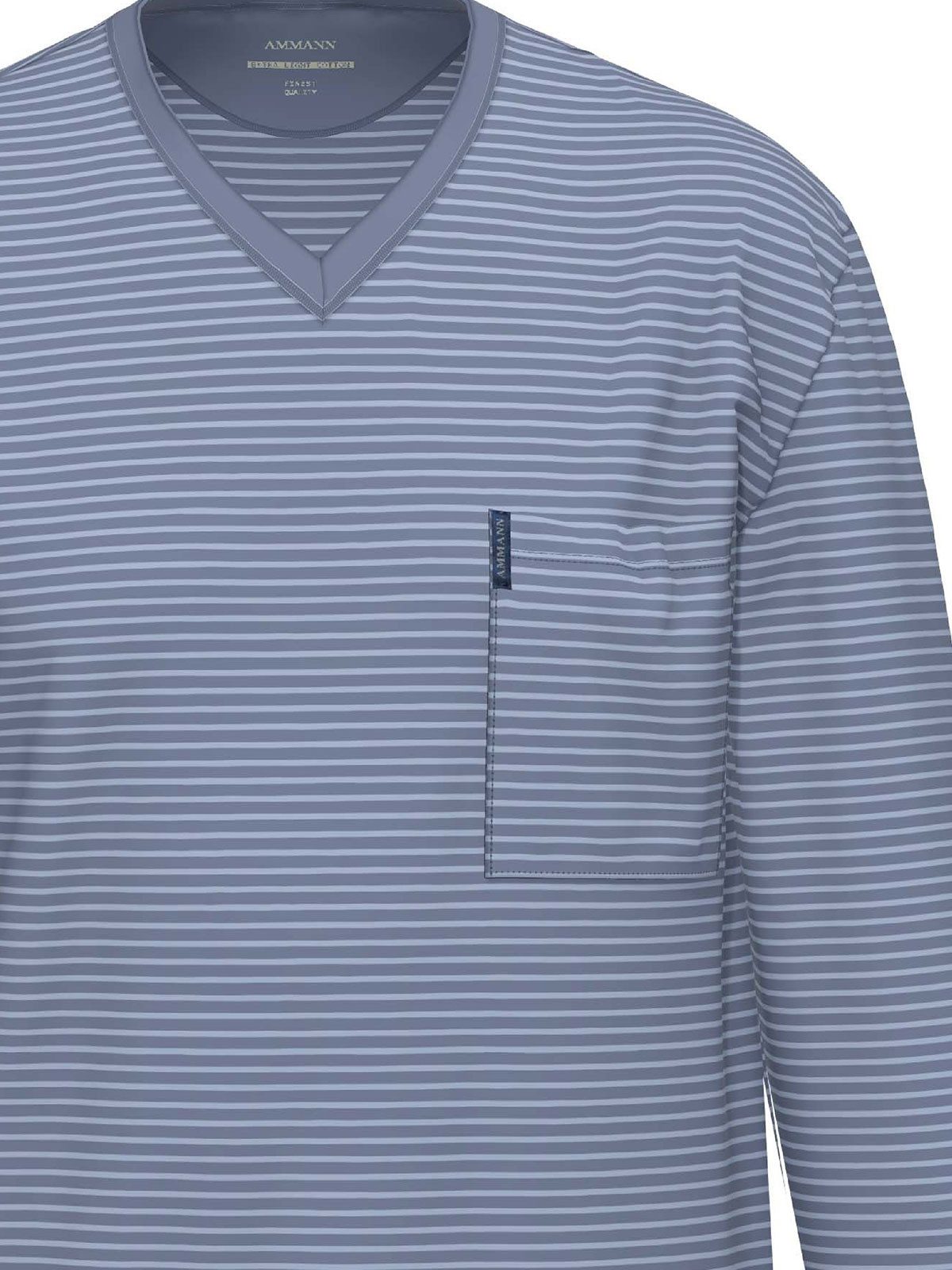 Ammann Nachthemd Nachthemd 1/1 Arm Men / Nightwear (Stück, 1-tlg) Nachthemd günstig online kaufen