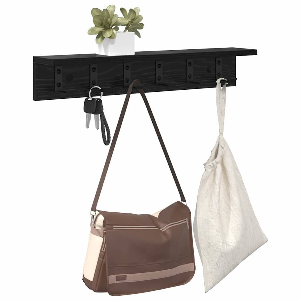 vidaXL Regal Wandmontierter Kleiderständer mit Regal günstig online kaufen