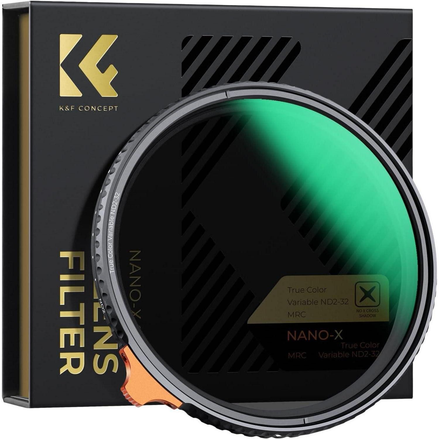 LuxusKollektion Variabler ND Filter 67mm Nano-X True Color ND2-32 Neutral Graufilter Graufilter