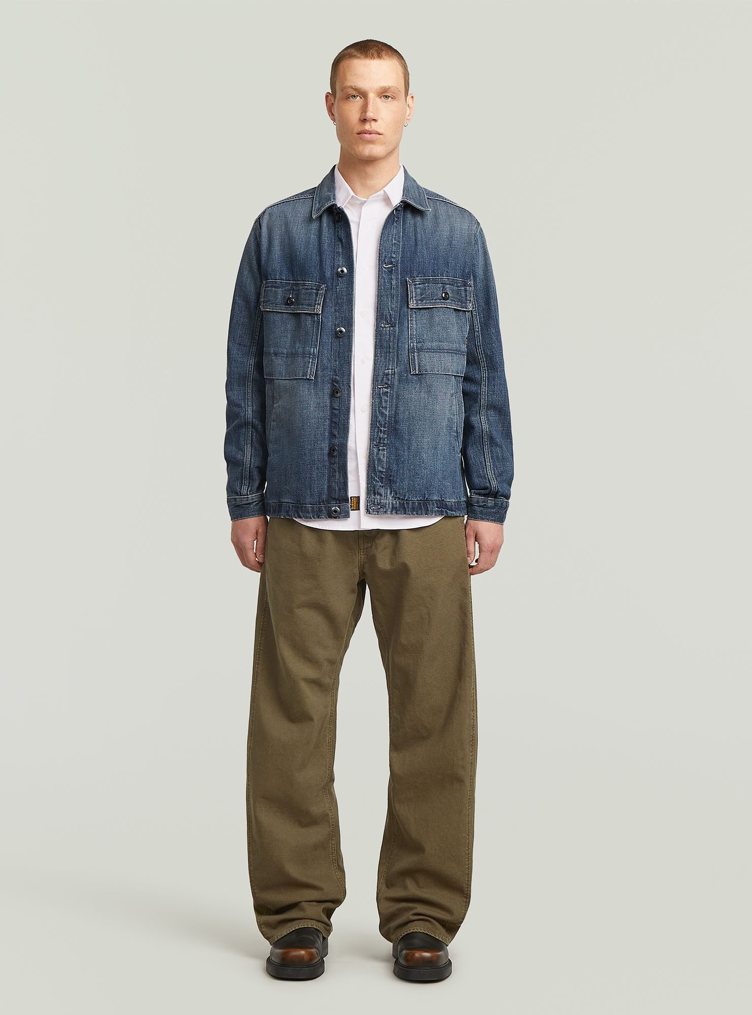 G-STAR Langarmshirt Mosa Overshirt