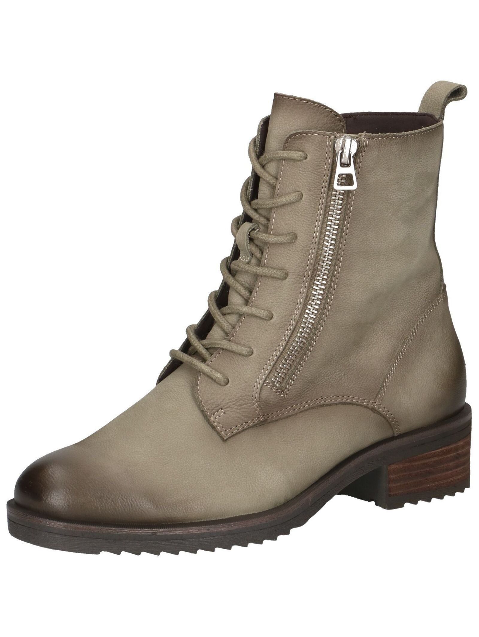 Stiefelette Nubukleder Schnürstiefelette