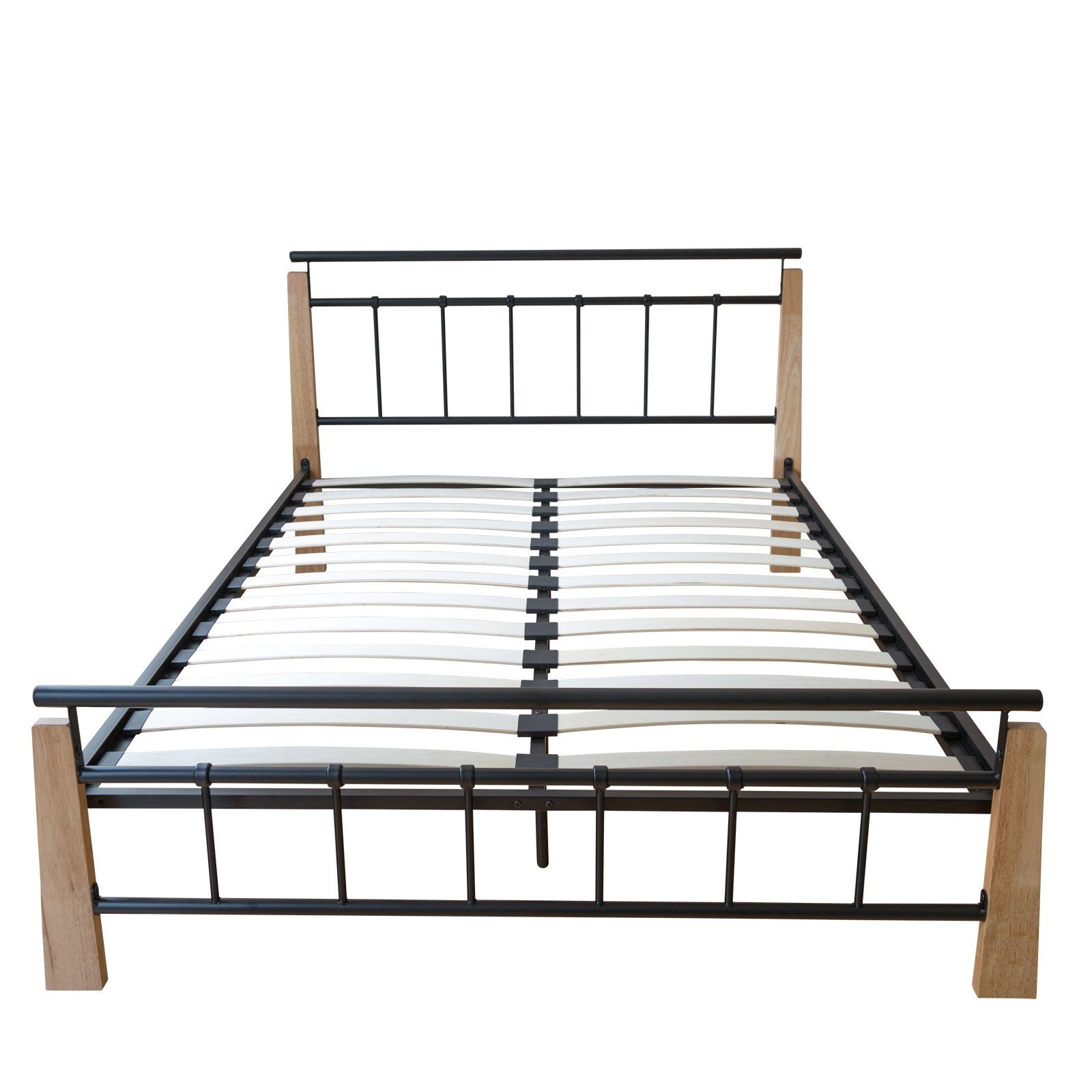 Homestyle4u Metallbett 140/160/180 x 200 Bettgestell günstig online kaufen
