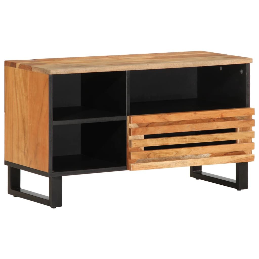 vidaXL TV-Schrank TV-Schrank 80x34x46 cm Massivholz (1-St)