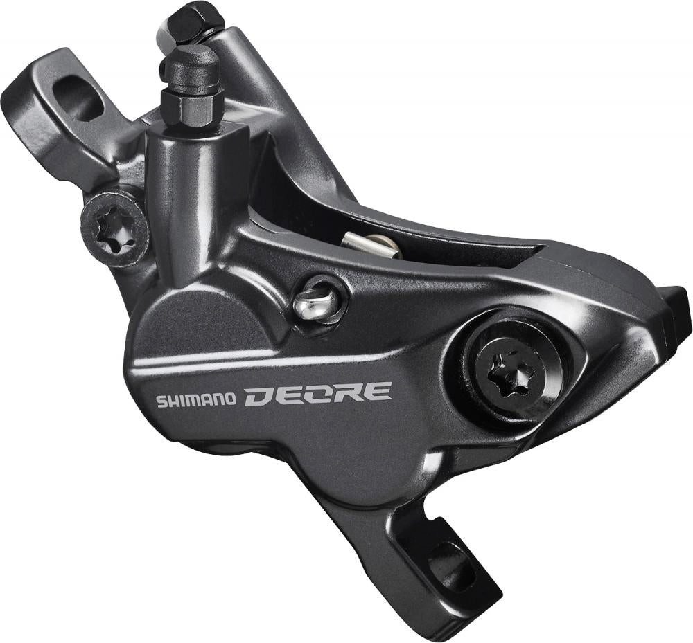 Shimano Scheibenbremse SHIMANO DEORE BR-M6120 4-Kolben Bremssattel Postmount - Hochleistungs-