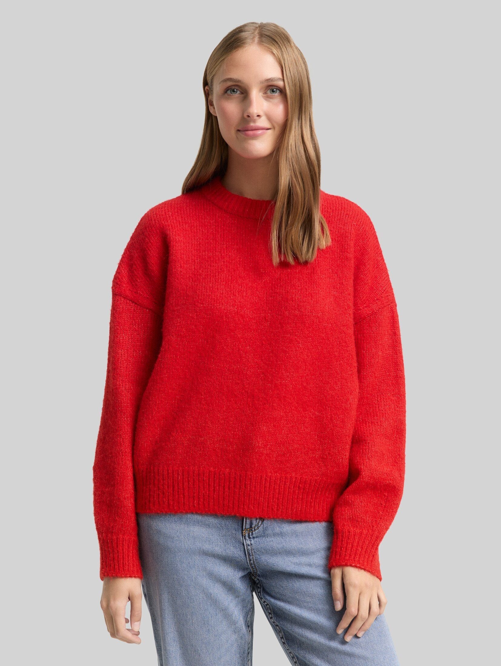 TOM TAILOR Denim Strickpullover Pullover & Strickjacken Oversize Strickpullover