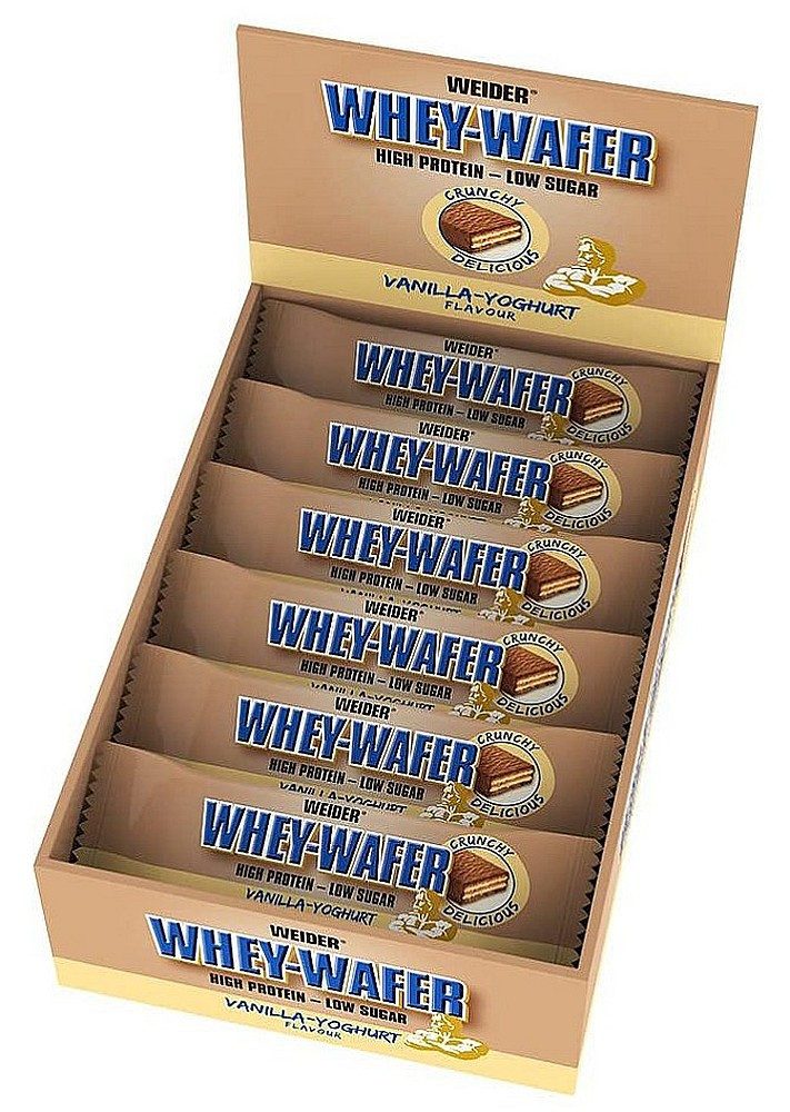 WEIDER Weider Whey-Wafer - 12 Riegel a 35 g Riegel