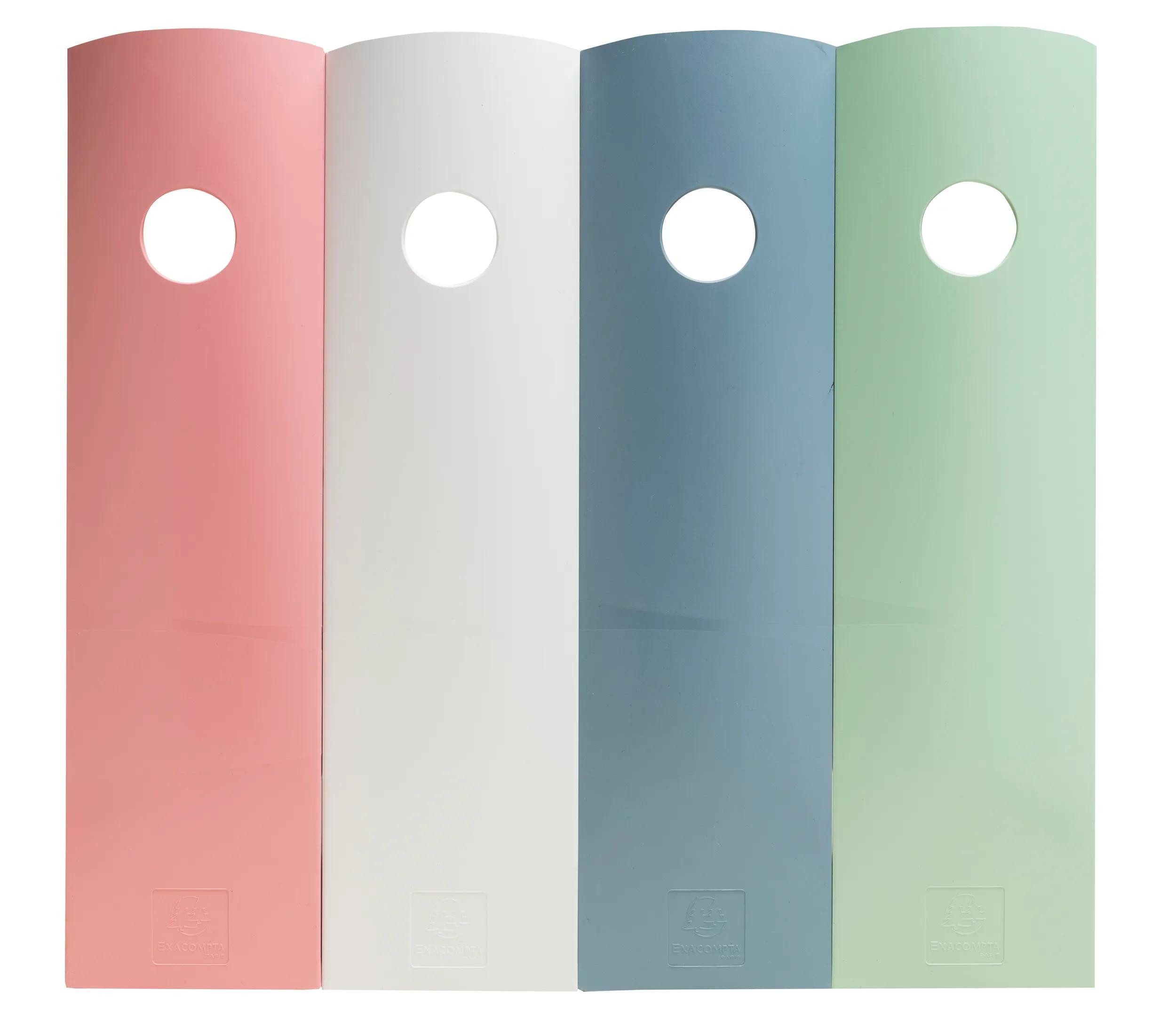 EXACOMPTA Aufbewahrungsbox Set mit 4 Stehsammlern Mag-Cube AutentiK Farben günstig online kaufen