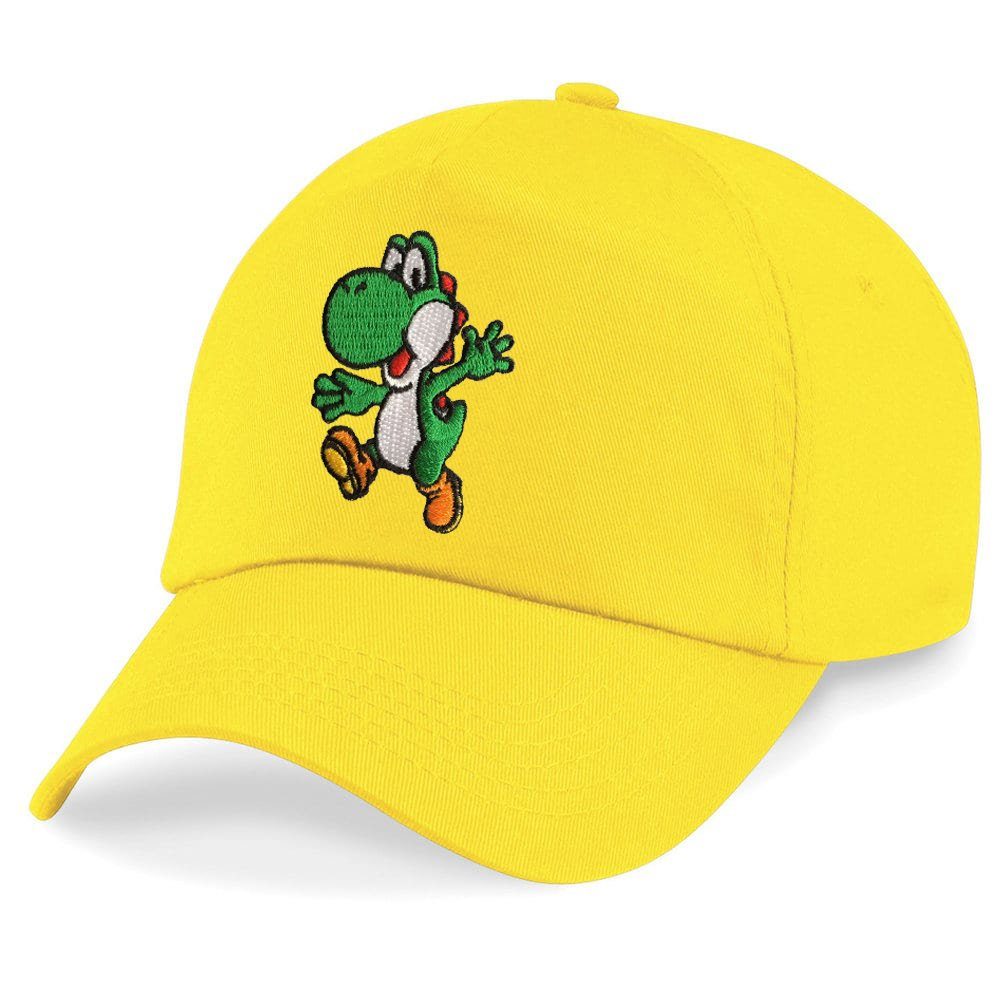 Blondie & Brownie Baseball Cap Kinder Yoshi Stick Patch Mario Luigi Super Retro Konsole One Size