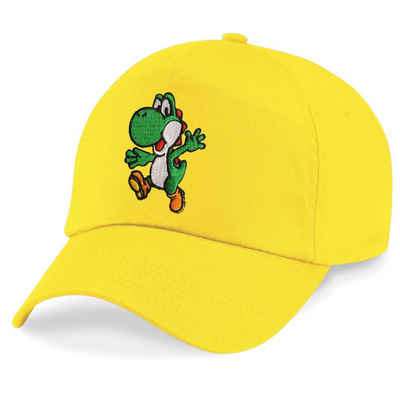 Blondie & Brownie Baseball Cap Kinder Yoshi Stick Patch Mario Luigi Super Retro Konsole One Size