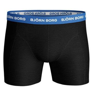 Björn Borg Boxershorts Contrast Solid Sammy 3er Pack Herren (3-St)