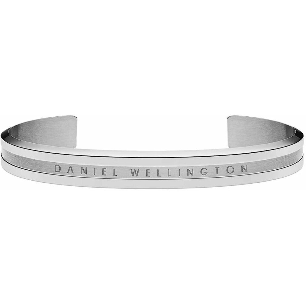 Daniel Wellington Kette mit Einhänger Pùvabný ocelový pevný náramek Elan DW0040014 - Dimension: S: 15.5 cm