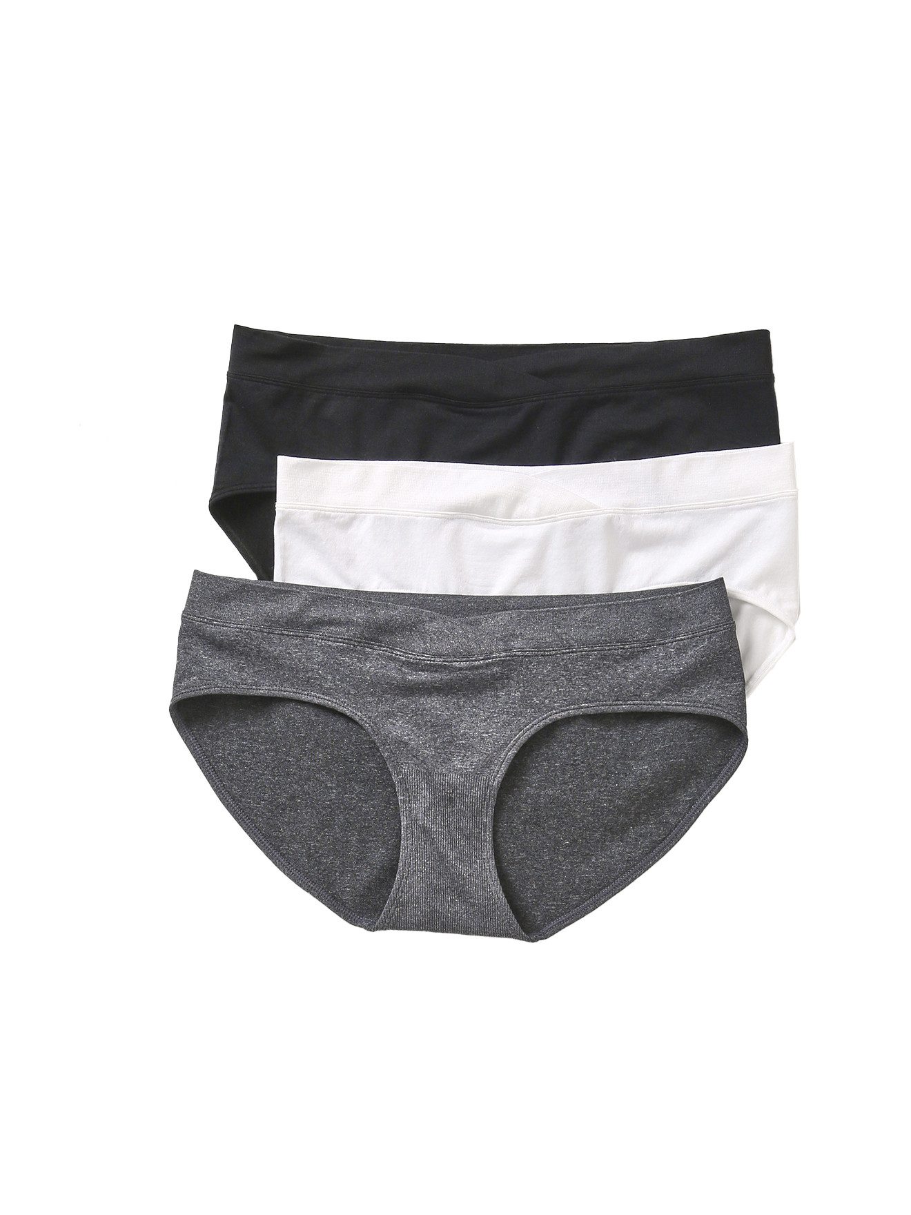 Umstandsslip 3er-Pack nahtlose Umstands-Shortys aus Mikrofaser