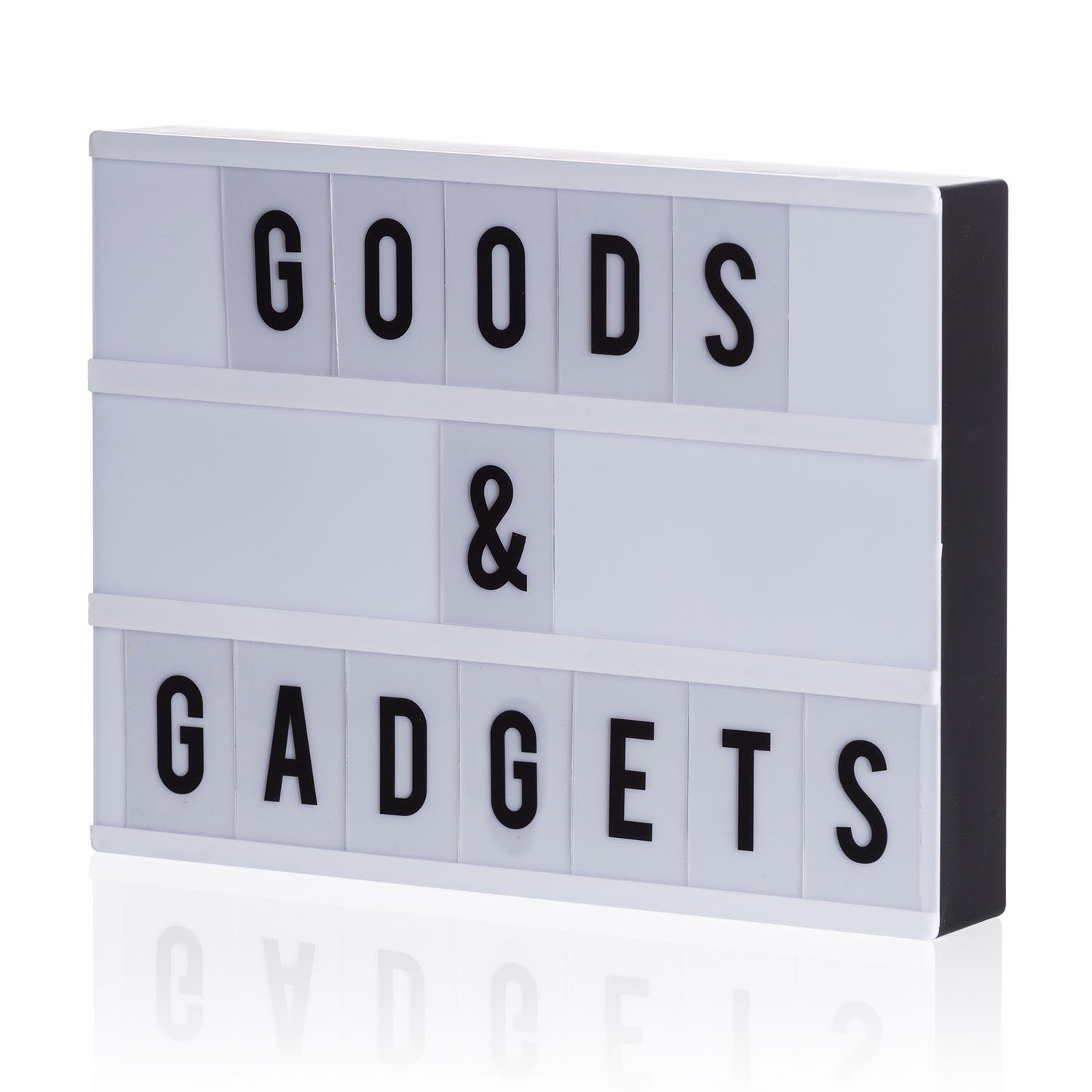 Goods+Gadgets LED Lichtbox »Buchstaben Leuchtbox«, USB Letterboard,  Light-Box Leuchtkasten online kaufen | OTTO