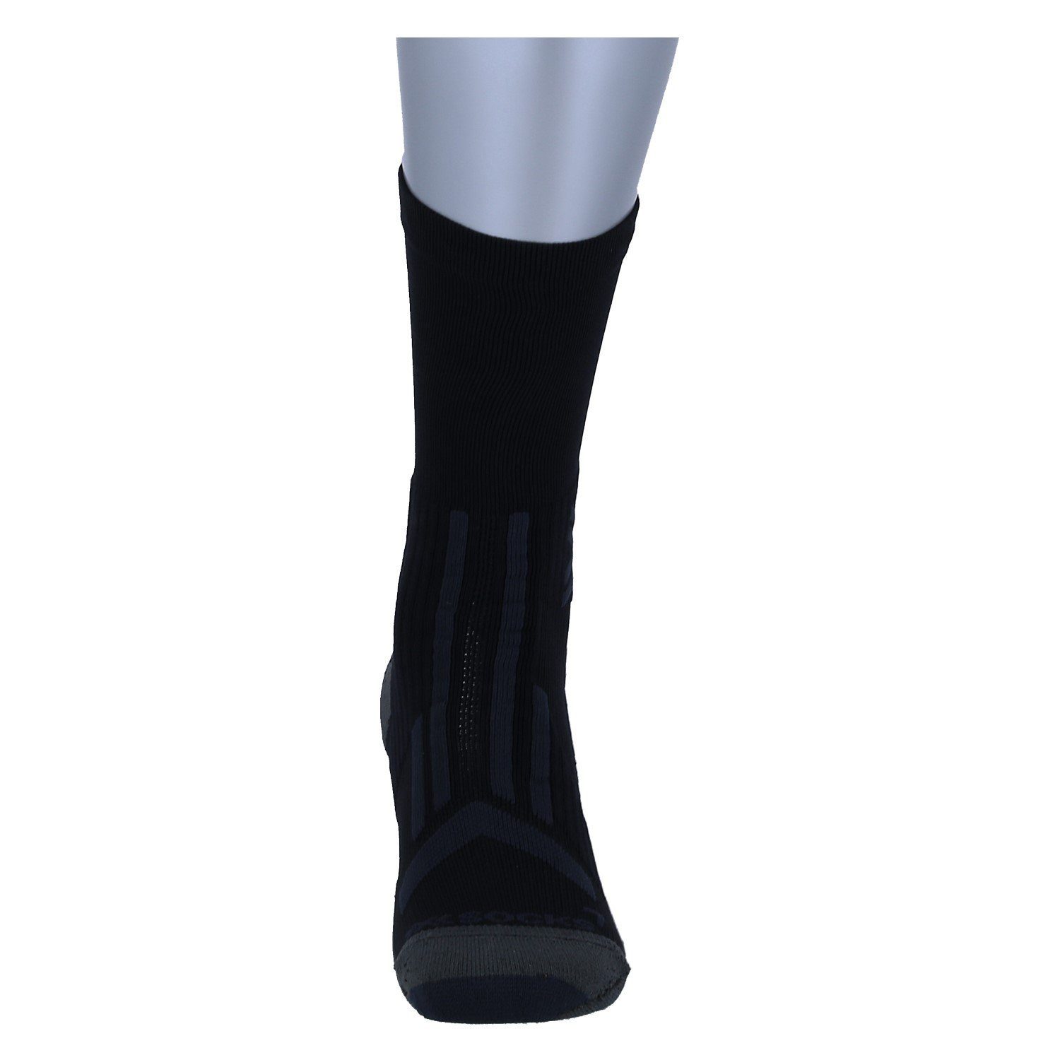 X-Socks Laufsocken Trailrun Perform Crew (für Traillaufe) schwarz/charcoal Herren