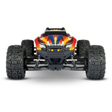 Traxxas Modellbausatz Traxxas MAXX Wide 1:10 RTR VXL 4S Regler incl. Akku & Lader Gelb 89086