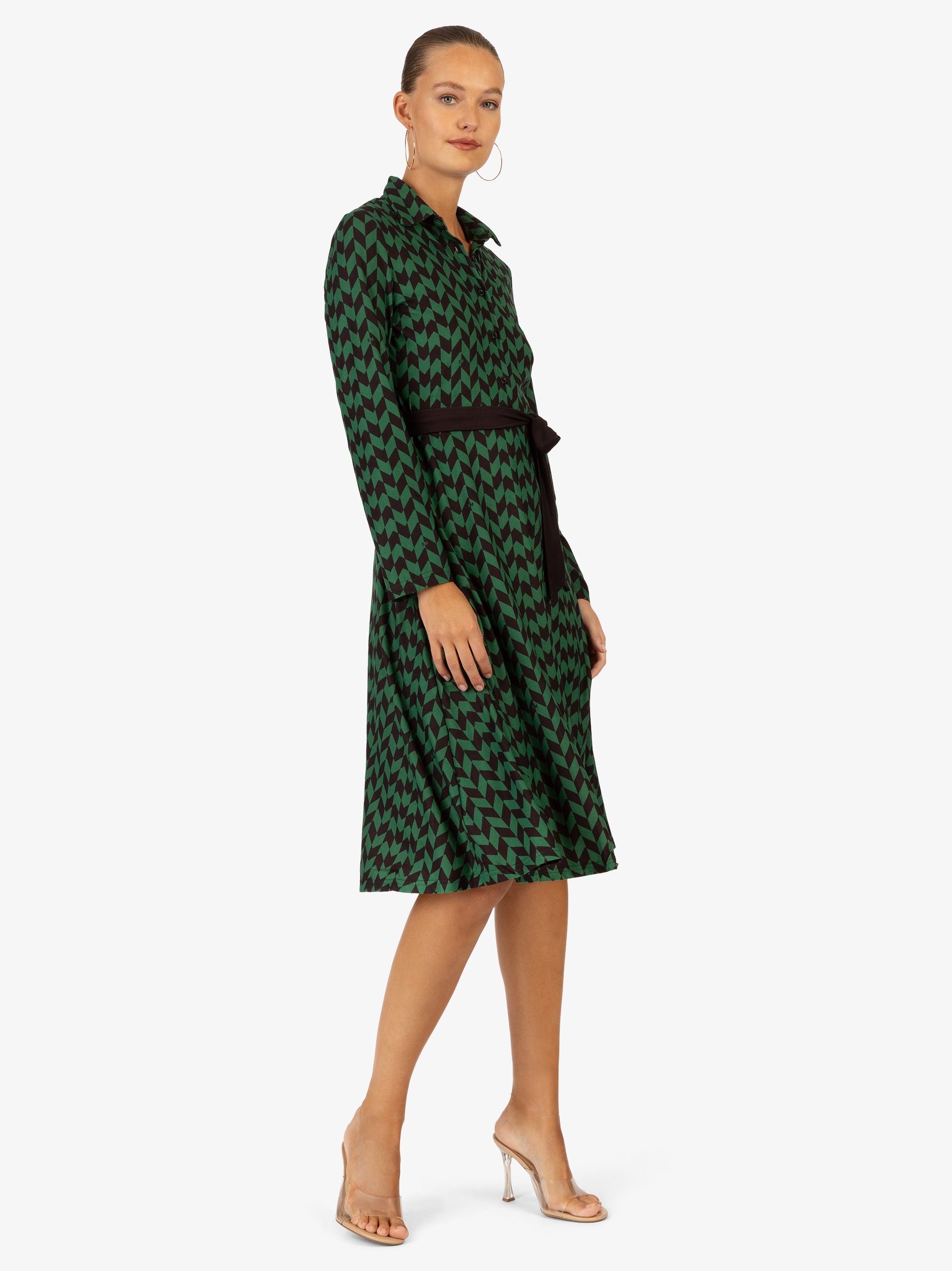 Apart Cocktailkleid APART Kleider mit Dekorativer Gürtel