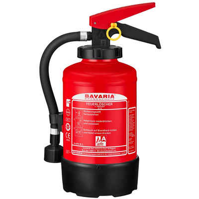 BAVARIA Brandschutz Schaum-Feuerlöscher Graffit W3, Wasser, Gute Löschwirkung bei geringem Gewicht