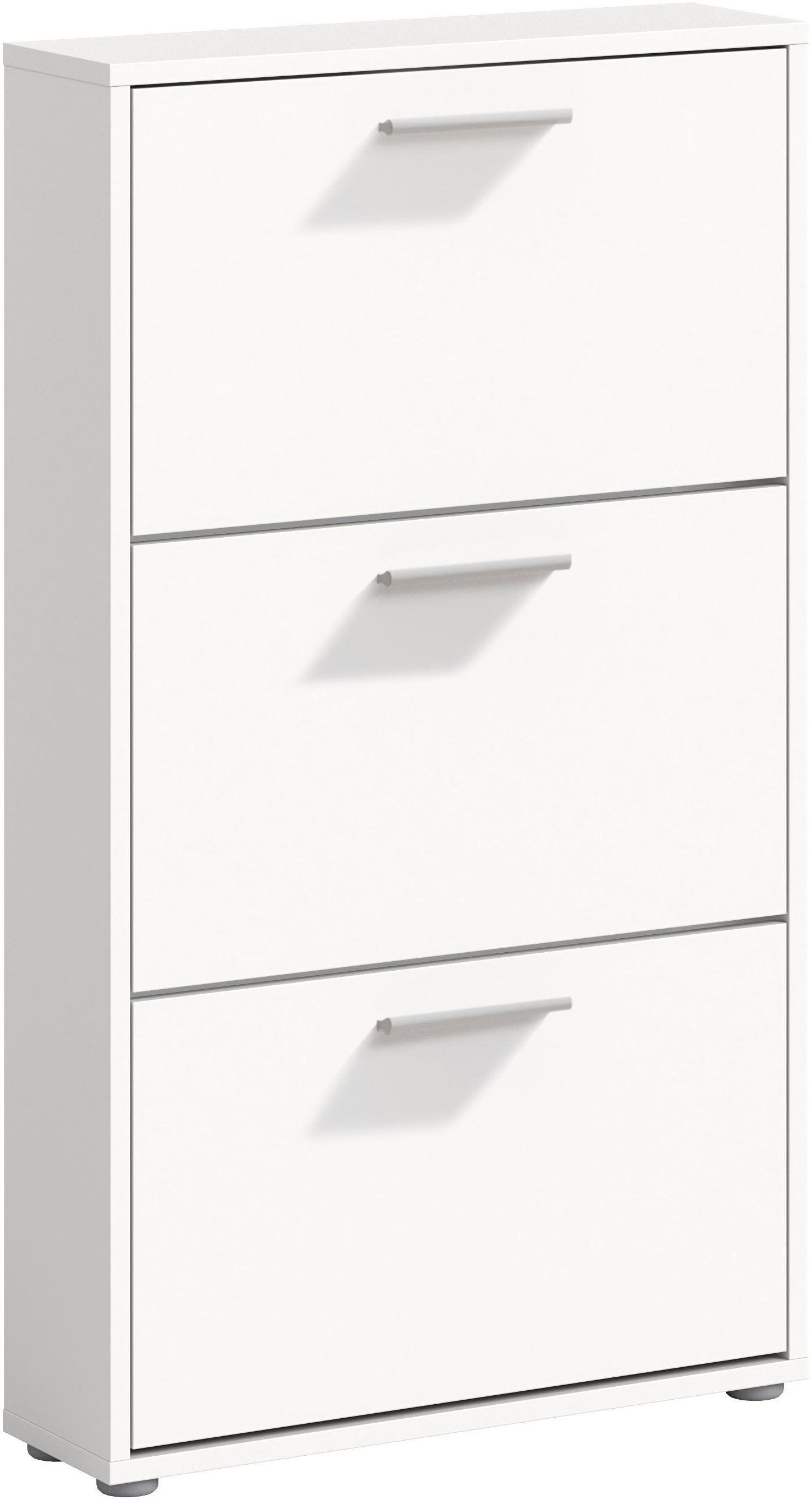 HBZ Schuhkipper Sam Schuhkipper, Schuhschrank BxHxT 59x103x17 cm (1 St), Schuhkipper, Schuhschrank mit 3 Klappen, BxHxT 59x103x17cm