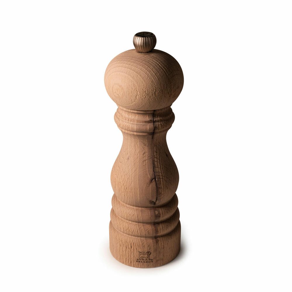 PEUGEOT Pfeffermühle PARIS NATURE 18cm Buchenholz Natur Stahlmahlwerk Manuell Manuell