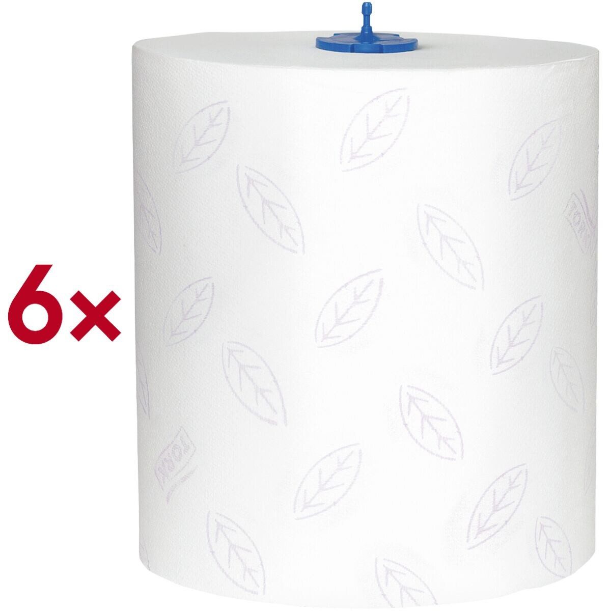 TORK Papierhandtuch Matic® Soft Premium H1 (6-St), 2-lagig, Tissue, weiß, 21 cm x 100 m/Rolle