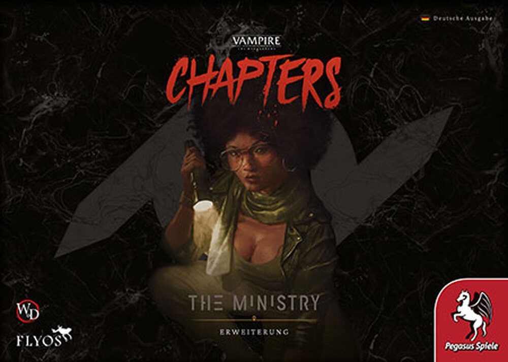 Pegasus Spiele Spiel Vampire: Die Maskerade – CHAPTERS: The Ministry Erweiterung