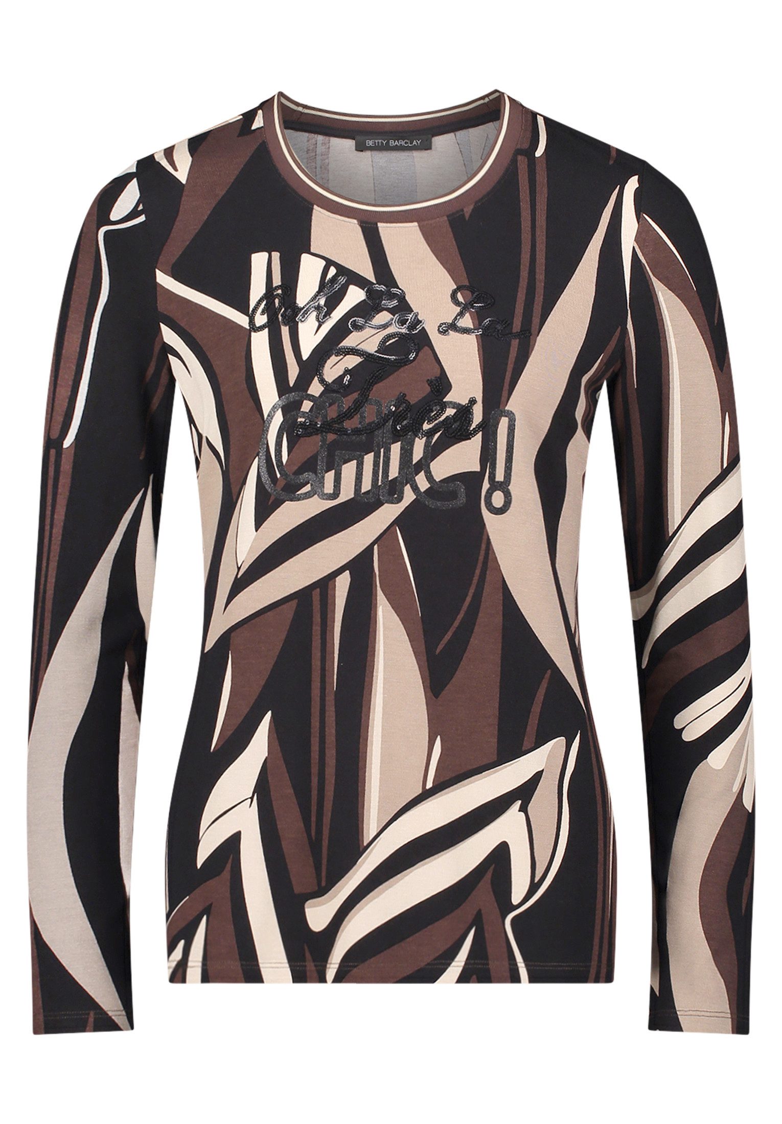 Betty Barclay Kurzarmshirt Damen mit Rippbündchen (1-tlg) günstig online kaufen