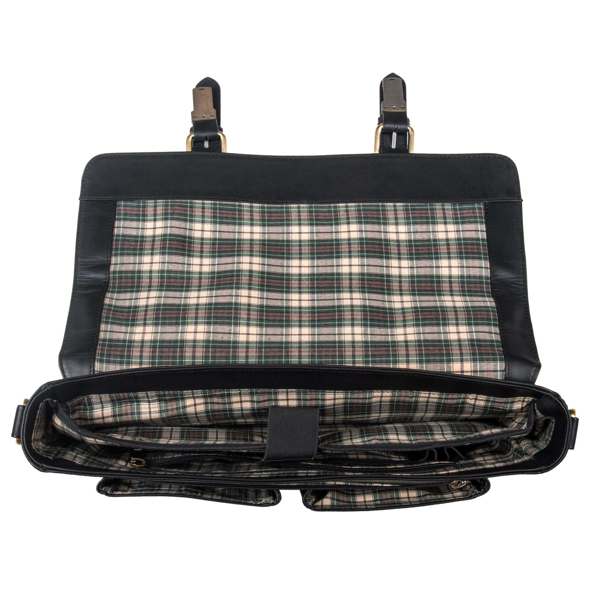 Benthill Aktentasche Echt Leder Laptoptasche Notebooktasche Umhängetasche Aktentasche Groß, Schultergurt / Umhängegurt Reißverschlussfach