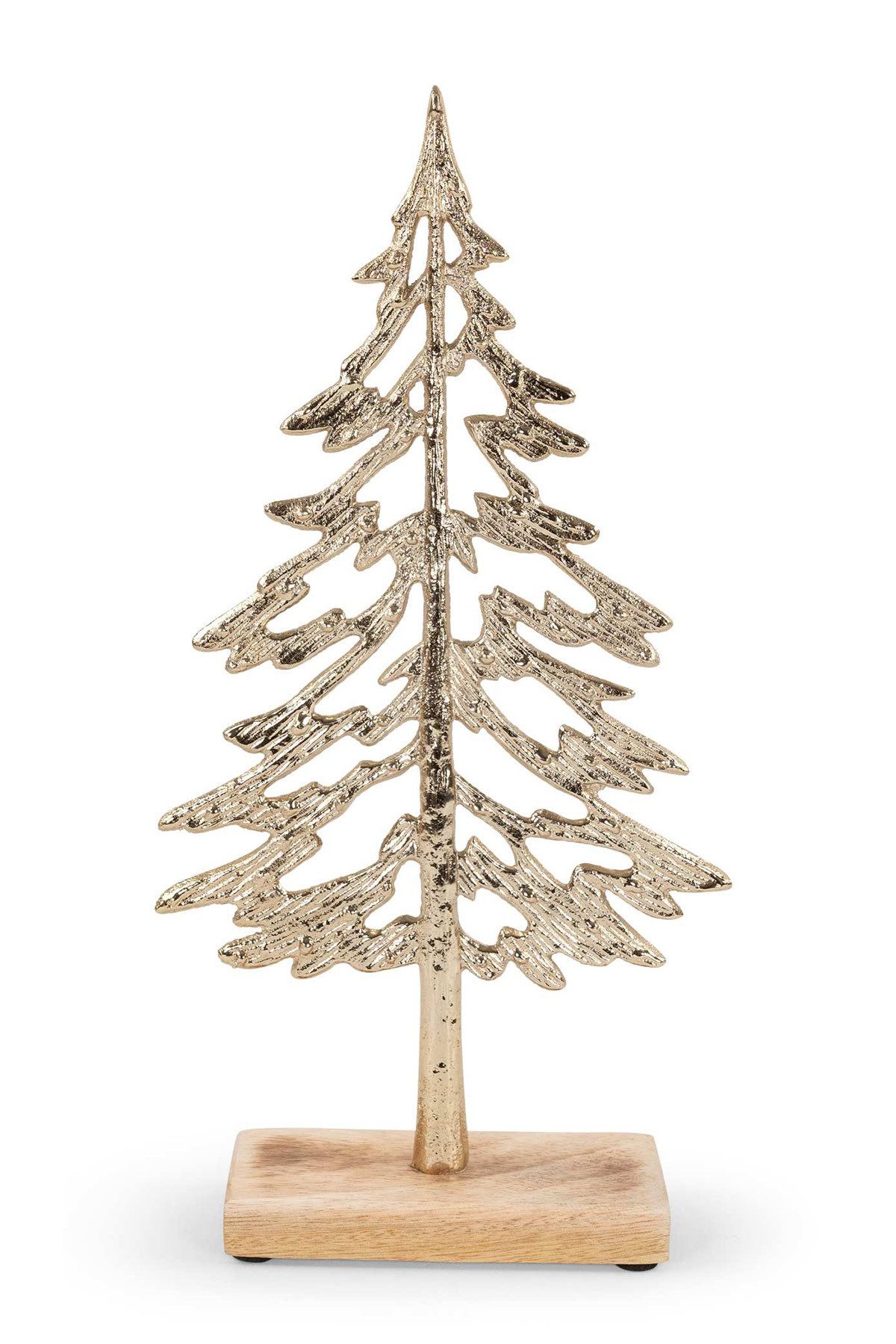 RIFFELMACHER & WEINBERGER Christbaumschmuck Riffelmacher Tannenbaum Aufsteller gold, Aluminiu