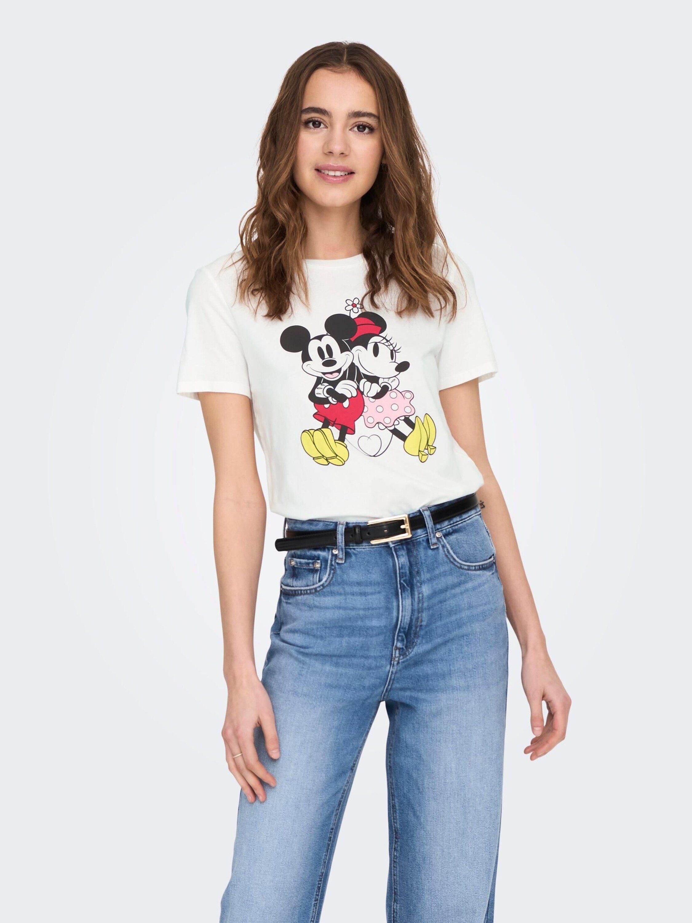 Details ONLY T-Shirt DISNEY (1-tlg) Plain/ohne