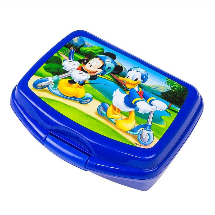 Disney Mickey Mouse Lunchbox Brotdose Mickey Mouse Disney Micky Maus Box Frühstück Kinder Vesper Dose