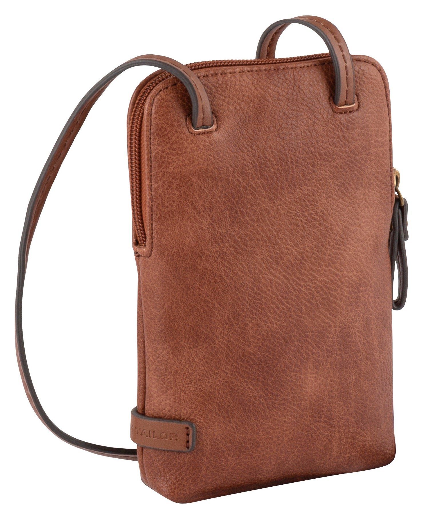 TOM TAILOR Handytasche Rubiana, cleaner Look, idealer Begleiter für das Büro und Freizeit