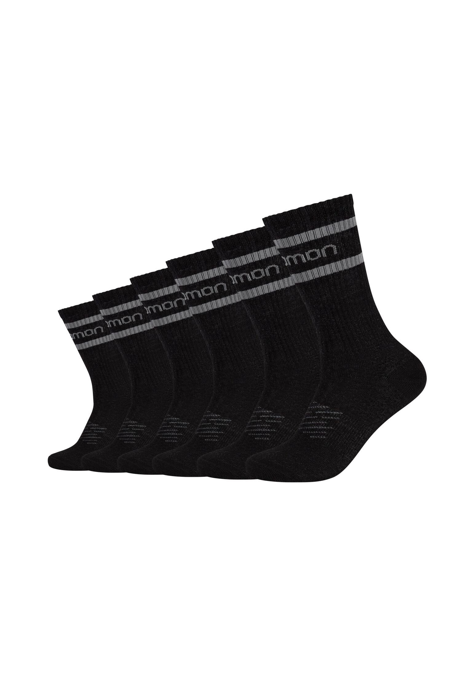 Salomon Sportsocken Sportsocken 6er Pack, Verstärkter Fersen- und  Zehenbereich – robust und langlebig | Sportsocken