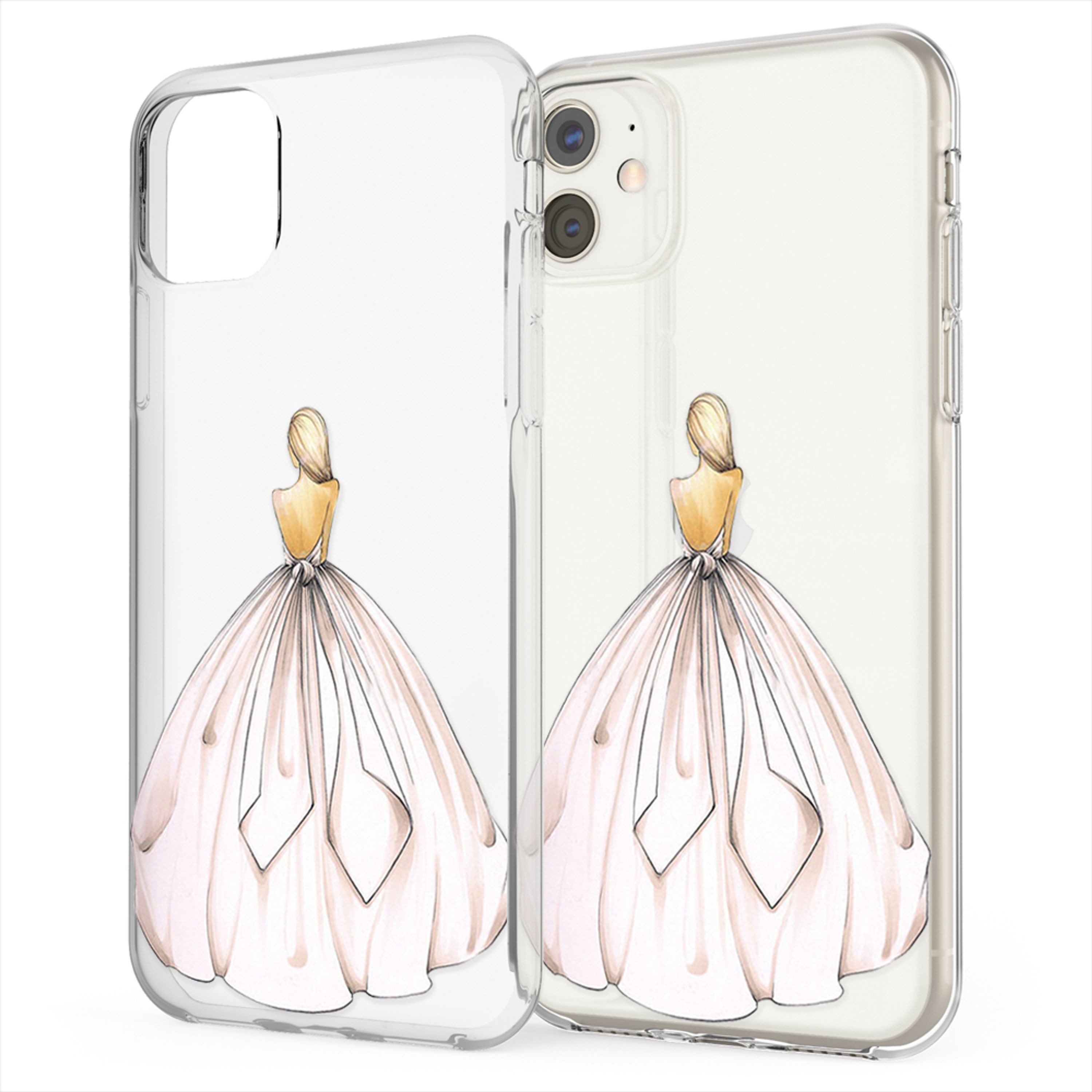 Nalia Smartphone-Hülle Apple iPhone 11 15,5 cm (6,1 Zoll), Motiv Silikon Hülle / Print Cover / Muster Schutzhülle / Design Case