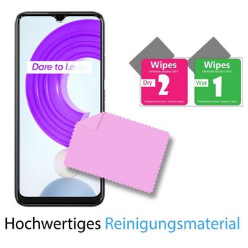 CoolGadget Schutzfolie Panzerfolie für Realme C31, (9H Härtegrad, 2x Schutzglas, 1xReinigungset), Displayfolie Panzer Schutzfolie 2 Stück für Realme C31 Glas Folie