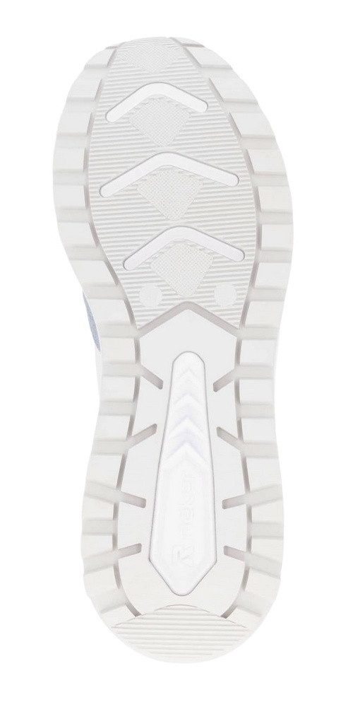 Rieker (Rauhleder) W2500 weiss/blau Damen Sneaker günstig online kaufen