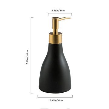Rnemitery Seifenspender Standing Soap Dispenser 280 ml Lotion Dispenser für Dusche, Bad, Küche