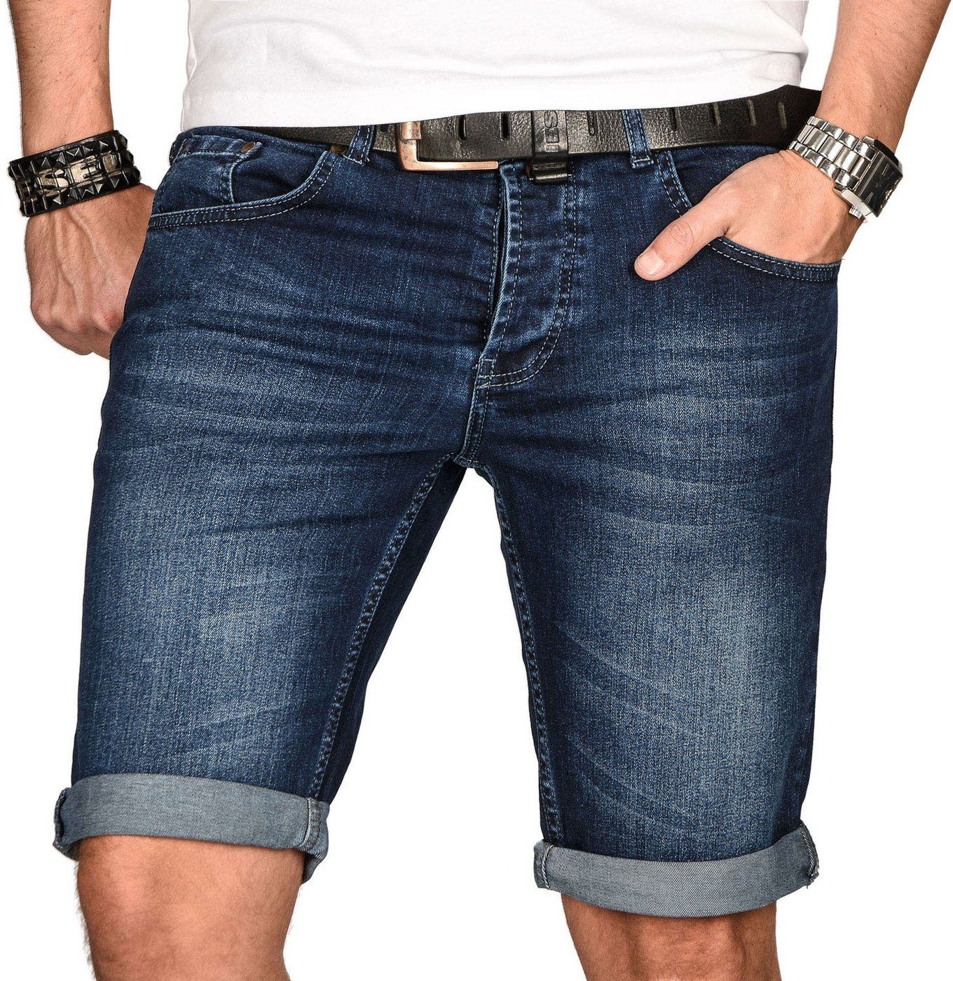 Alessandro Salvarini Shorts ASCesare Stretch mit günstig online kaufen