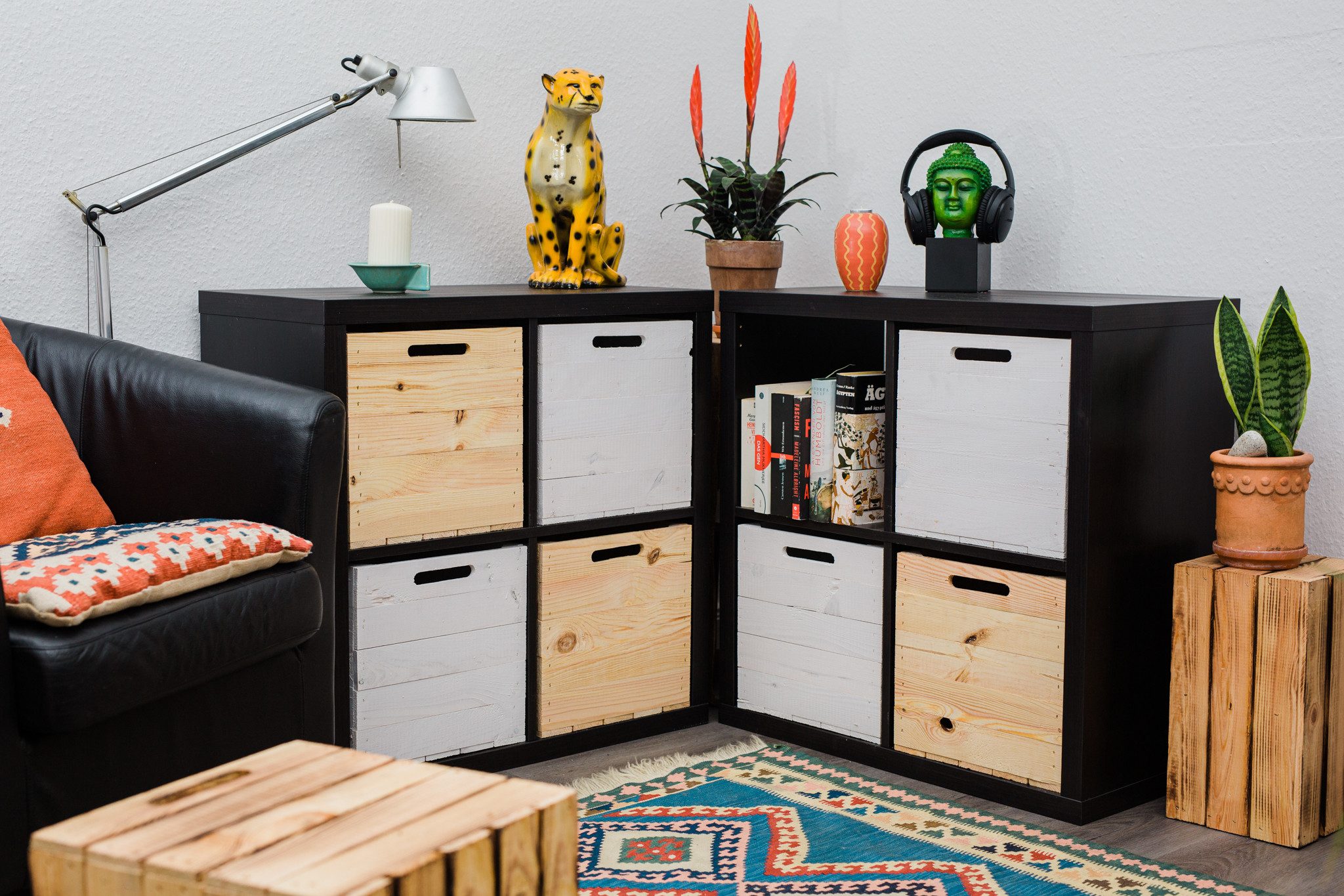 Kistenkolli Altes Land Allzweckkiste Holzkiste Natur passend für Kallax und Expeditregale (Spar-Set, 1er Set)