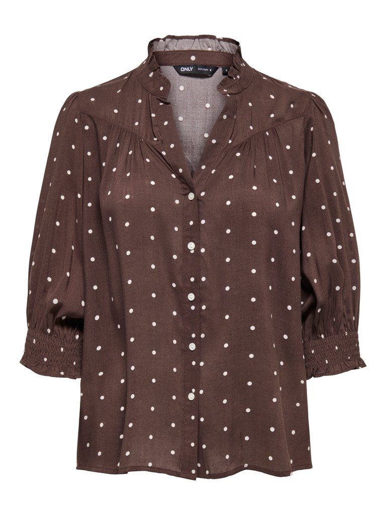 ONLY Blusenshirt ONLRAYA 3/4 SHIRT WVN NOOS
