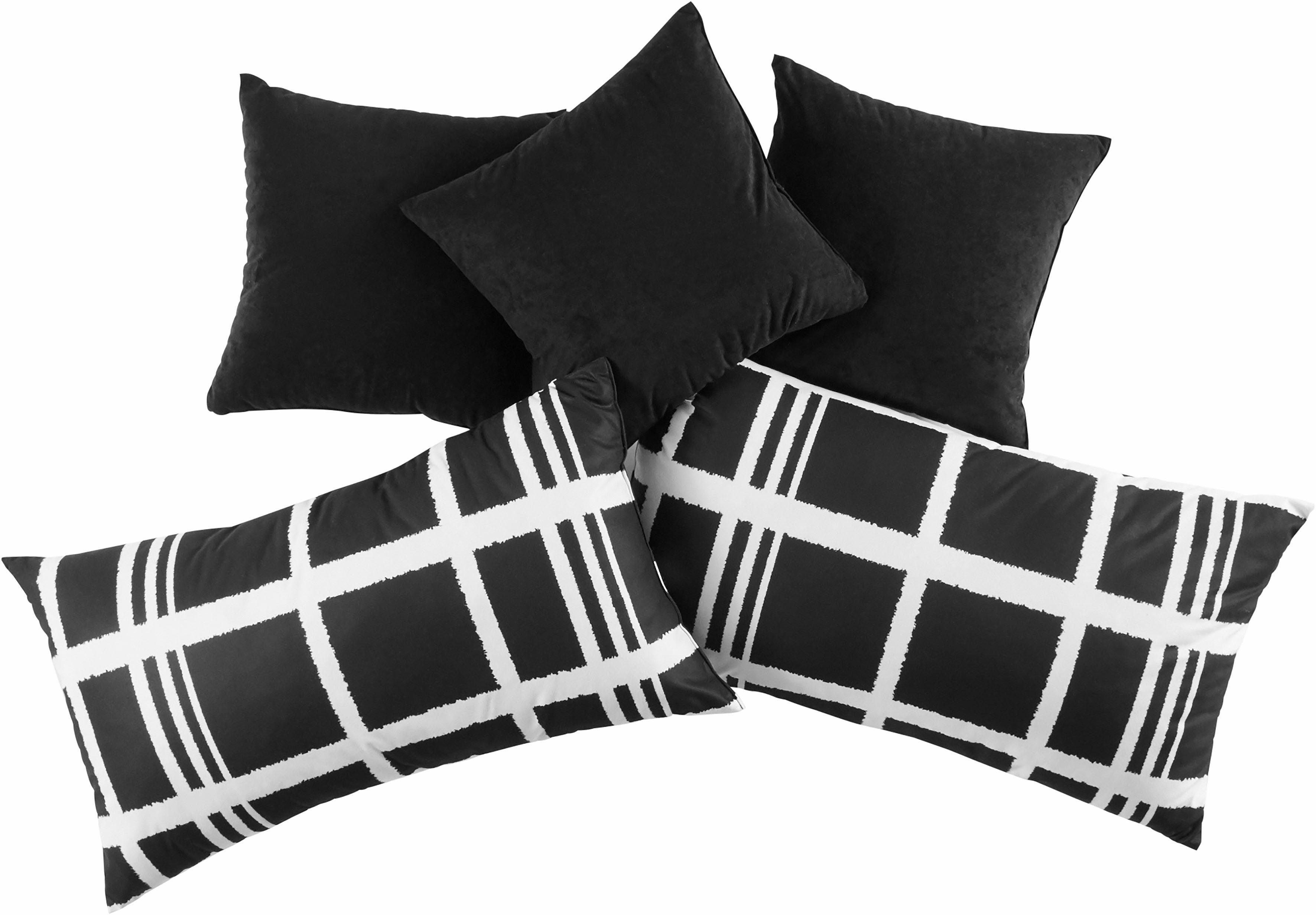 Westfalia Schlafkomfort Dekokissen, (5-tlg)