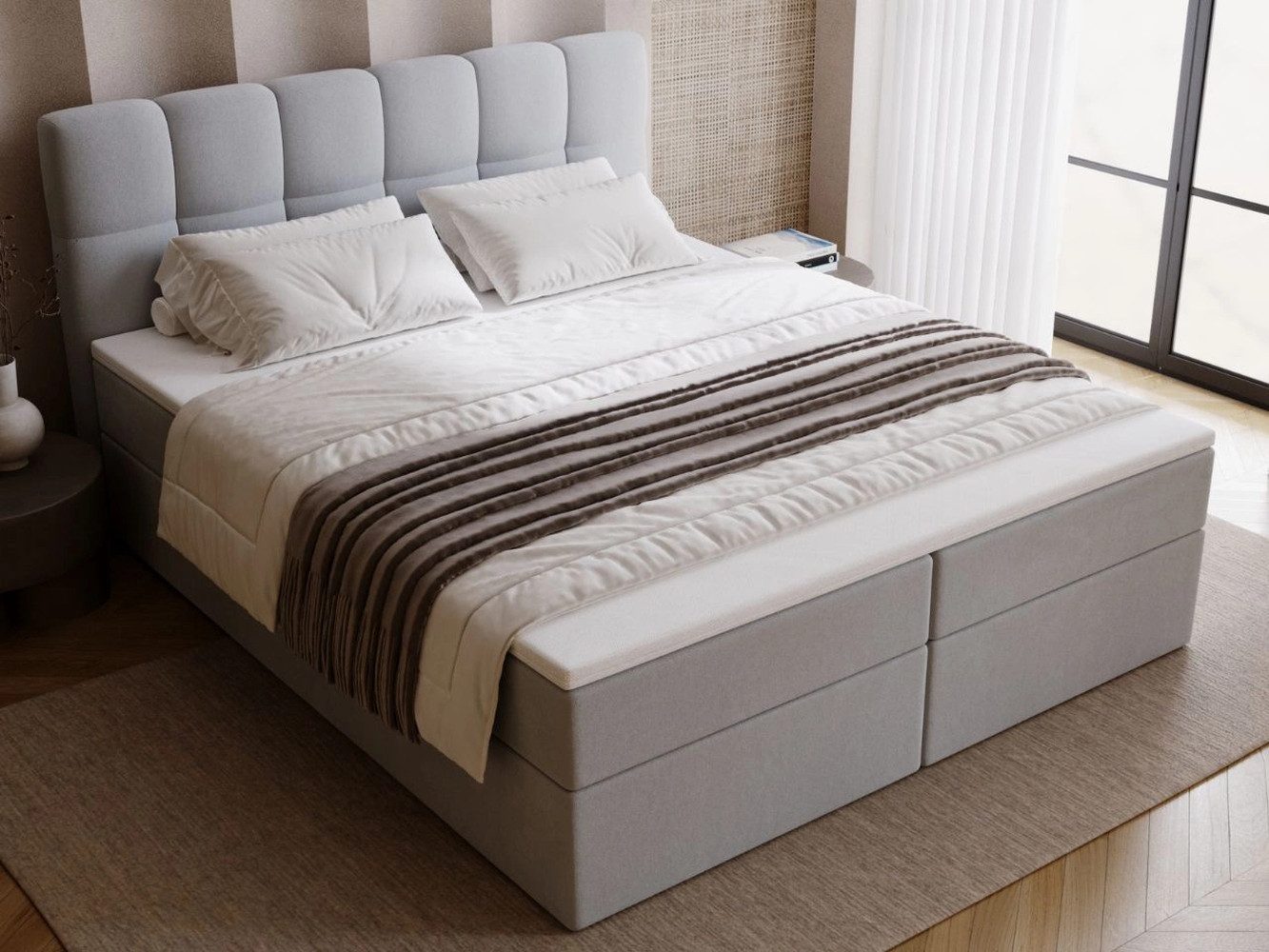 GrainGold Boxspringbett mit Bettkästen MAISON, Bett günstig online kaufen