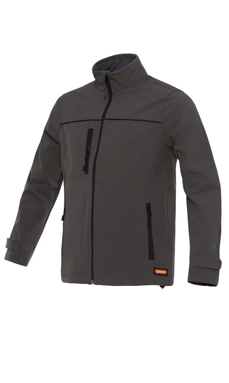 Softshelljacke Softshell Arbeitsjacke Grau – ISMONT 01 M038-06