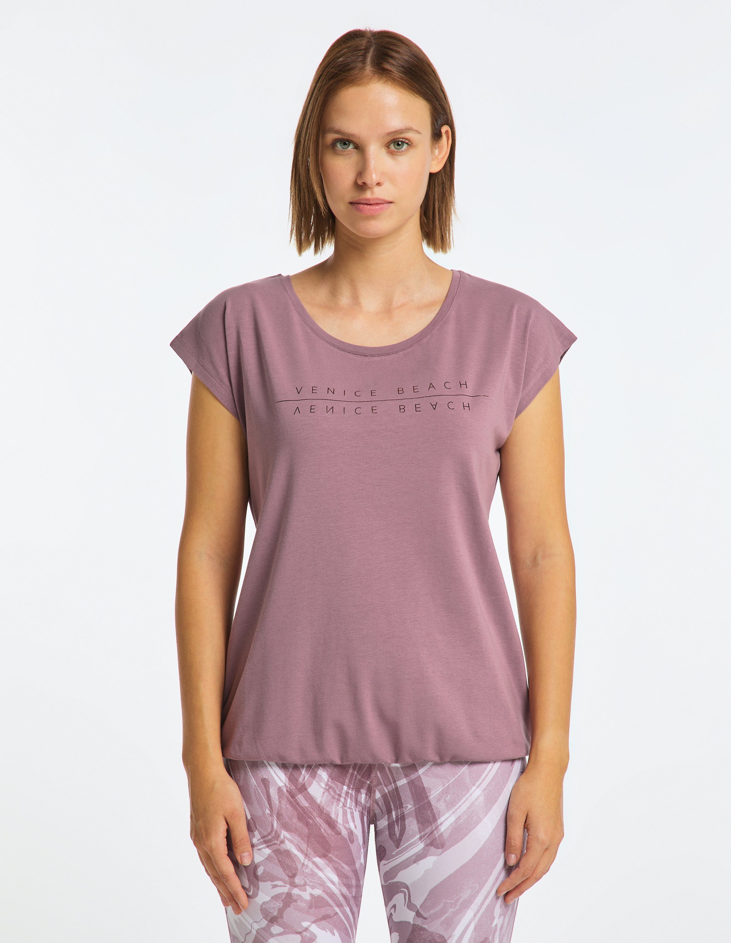 red mineral T-Shirt (1-tlg) Beach Venice Wonder T-Shirt VB