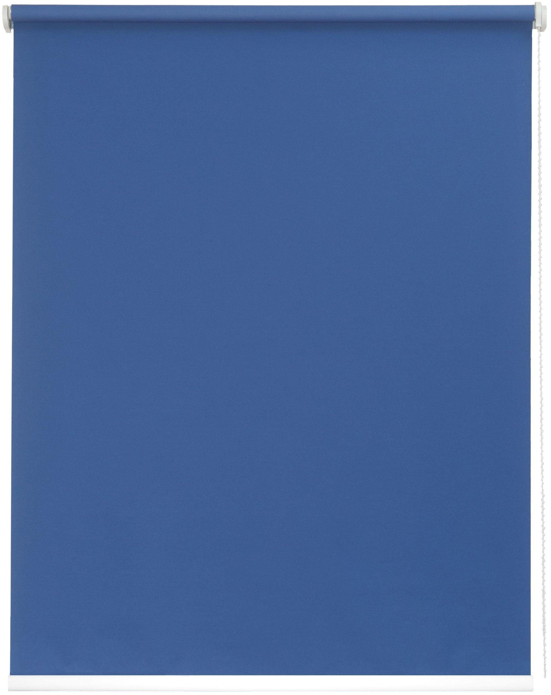 One size verschraubt, blau sunlines, Style uni, in Lichtschutz, Seitenzugrollo freihängend, Made Germany