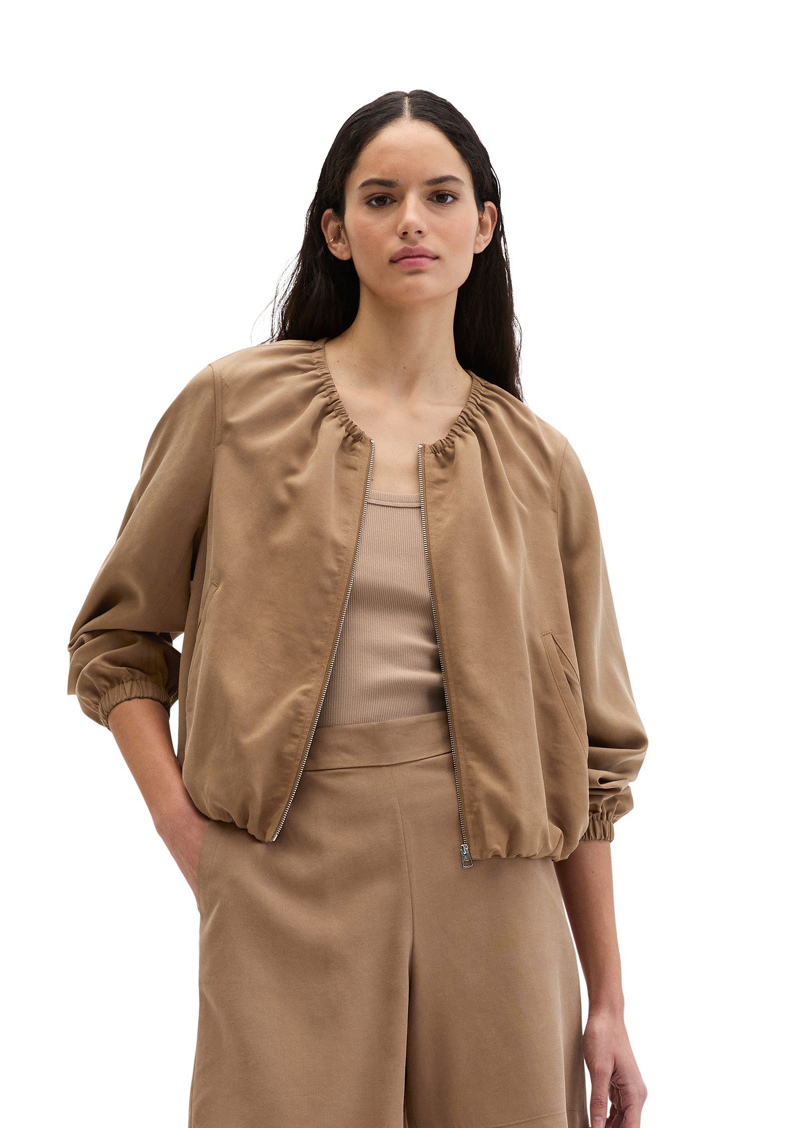 Marc O'Polo Kurzjacke aus TENCEL™ Lyocell