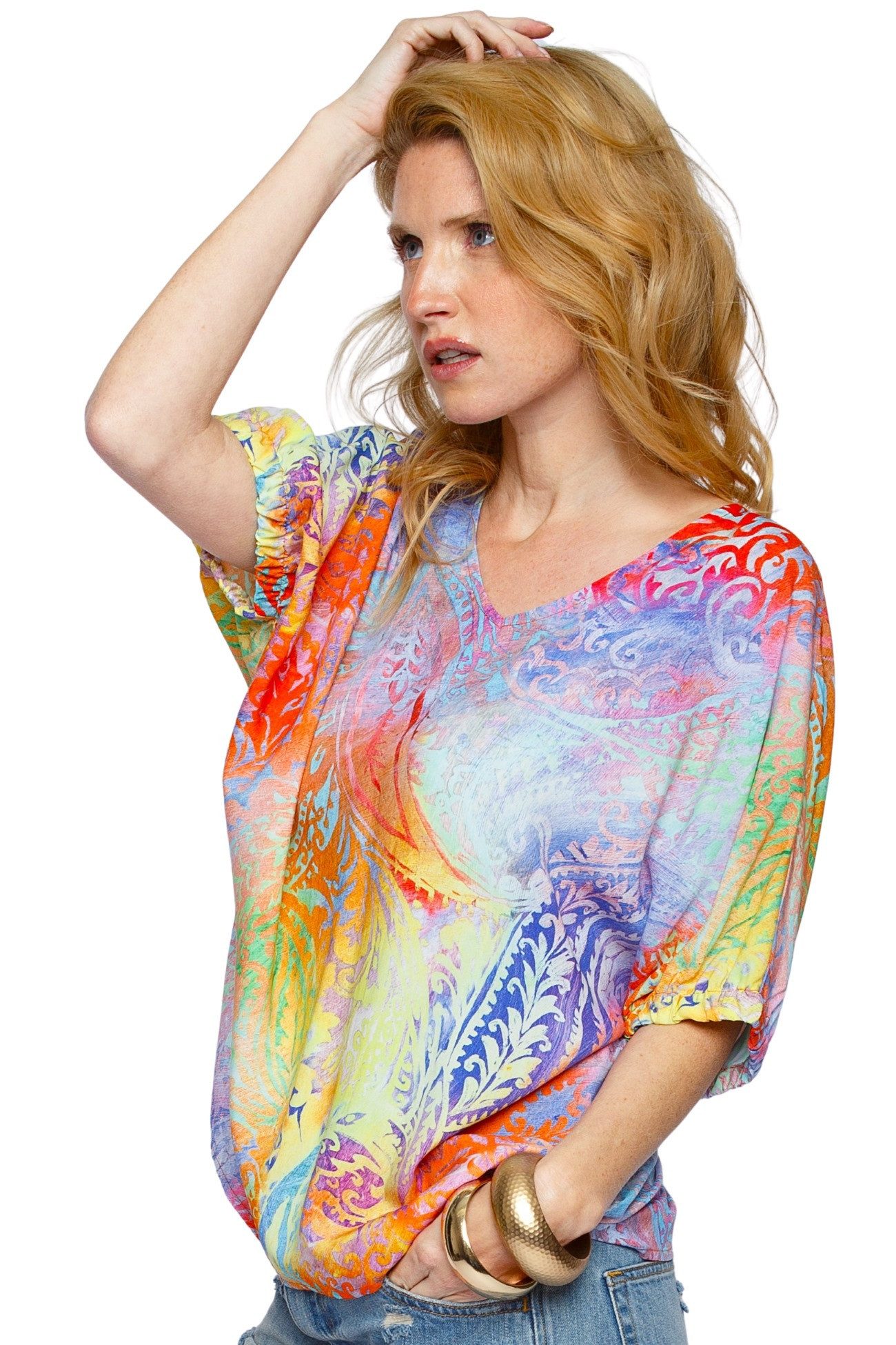 Emily Van Den Bergh Schlupfbluse Damenbluse 8262-700