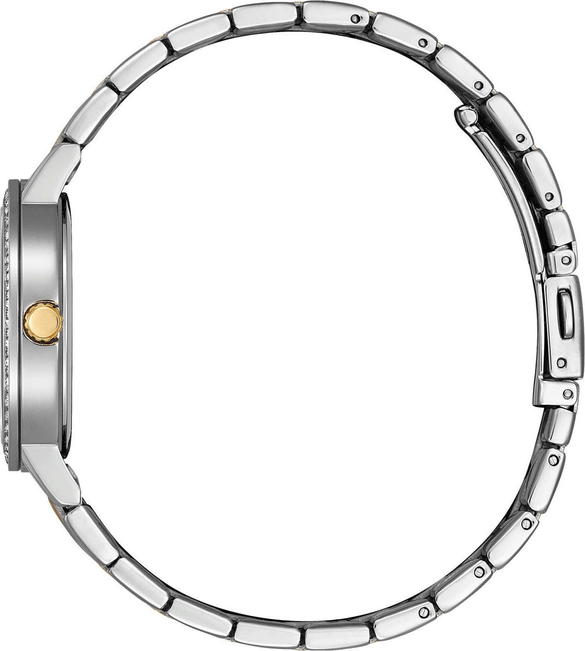 Citizen Quarzuhr EL3106-59D, Armbanduhr, Damenuhr, Edelstahlarmband, günstig online kaufen